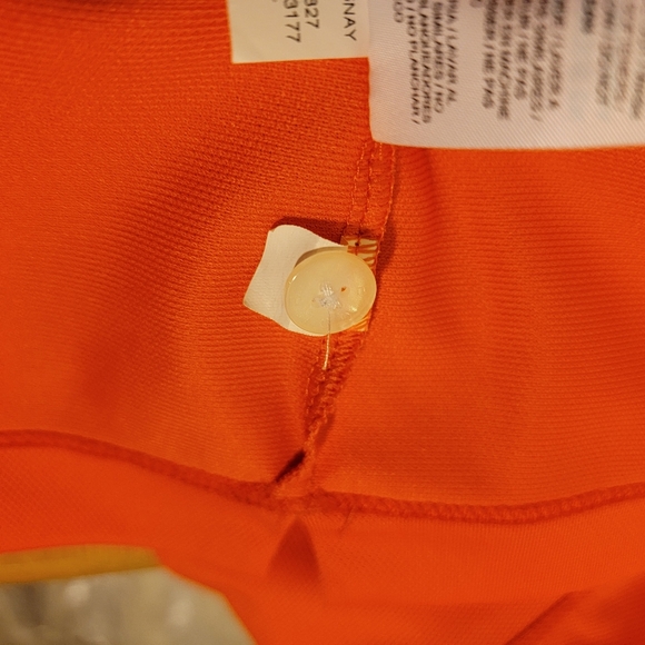 Nike Golf Dri-Fit Performance Men’s Size L Orange Short Sleeve Polo Shirt* - Picture 8 of 9